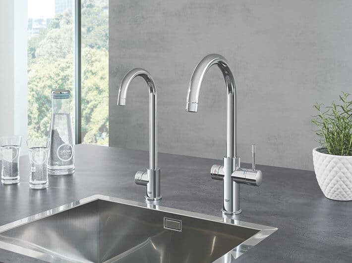Grohe kokend | In direct kokend water